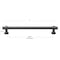 Gliderite Hardware 7-5/8 in. Center to Center Matte Black Classic Euro Bar Pull - 4361-192-MB 4361-192-MB-1 - alternate 4